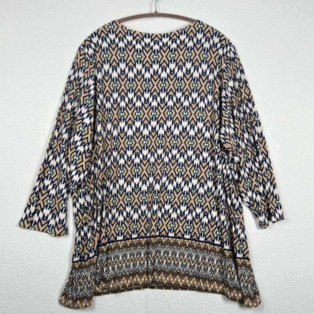 Investments II Essentials Womens Tunic Plus Size 3X - Picture 4 of 5